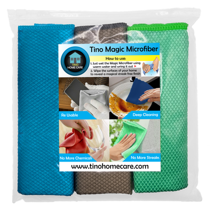 Tino Magic Microfiber (Pack of 3) - Tino Home Care